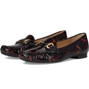 Marc Joseph Grand Street Loafer Elegant & Classic Tortoise with Gold Buckle